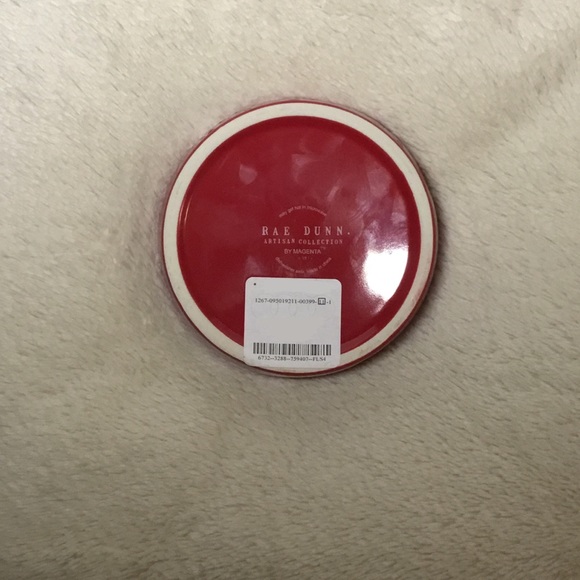 Rae Dunn LL MERRY CATMAS Red Ceramic Cat Bowl NWT - Picture 5 of 5